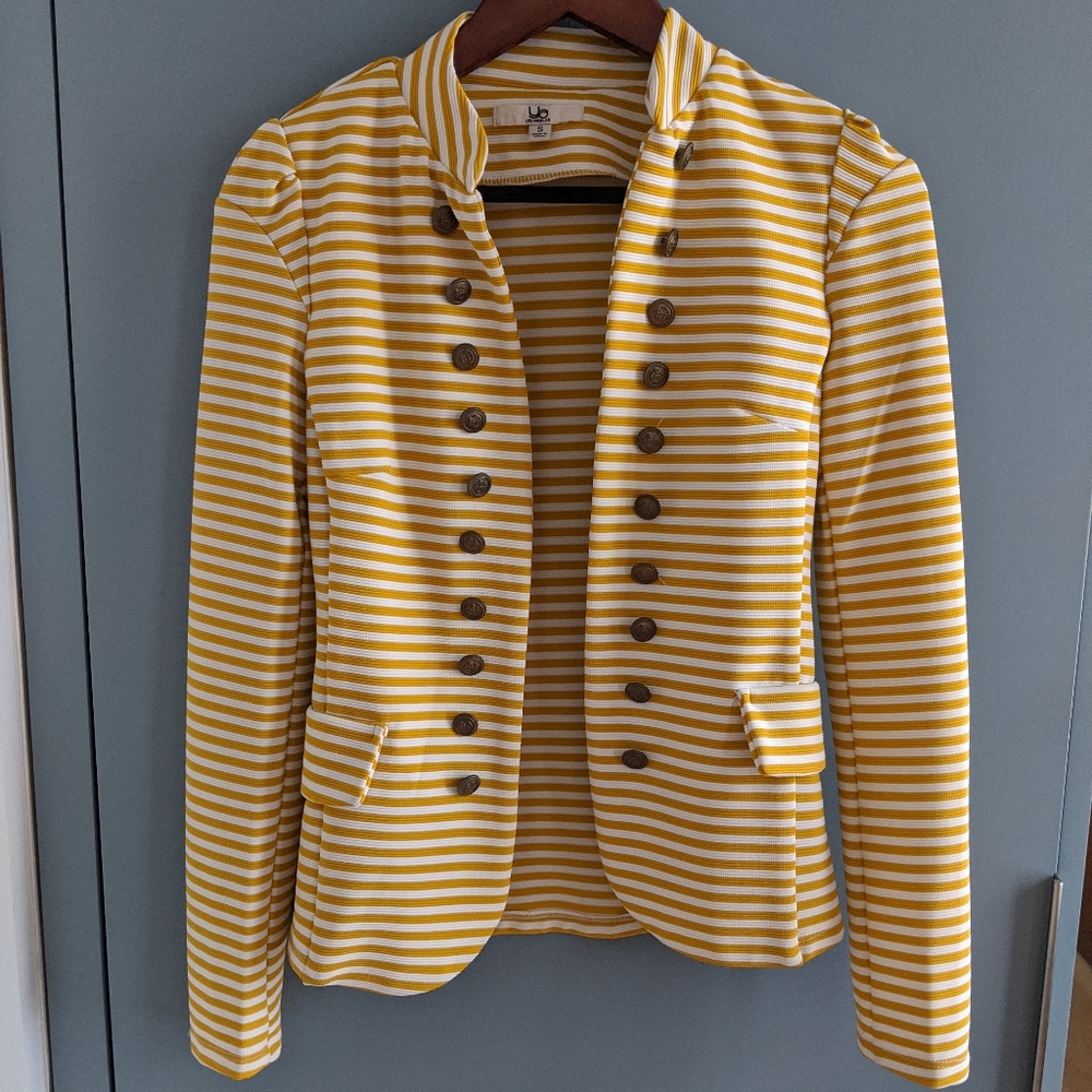 Vintage Striped Blazer